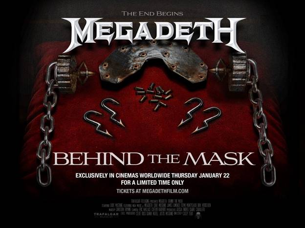 Your Chance to Win Tickets to Megadeth: Behind the Mask Film!