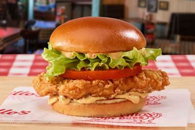 Portillo’s new sandwich features signature Hot Giardiniera Sauce.