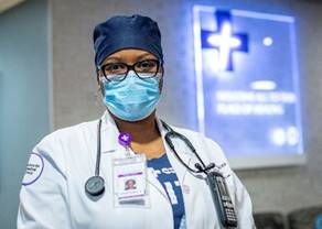 Shawndra Ferrell, home health nurse with Advocate Trinity Hospital