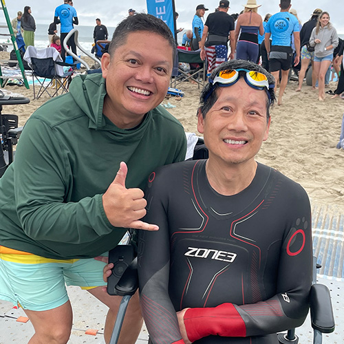 Andrew Chi (on the right)