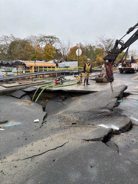 River Street Water Main Break