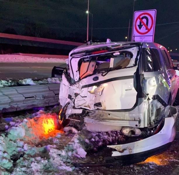 A 43-year-old Des Plaines man has been charged in connection with a DUI crash on Interstate 90 that injured an Illinois State trooper Tuesday near suburban Rosemont.