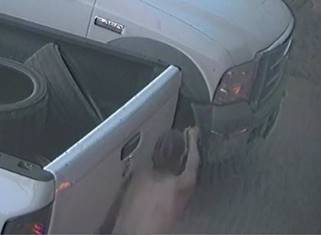 Wray’s position before first shots fired