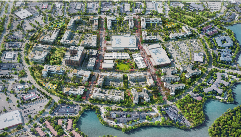 redevelopment of Lakeside Mall