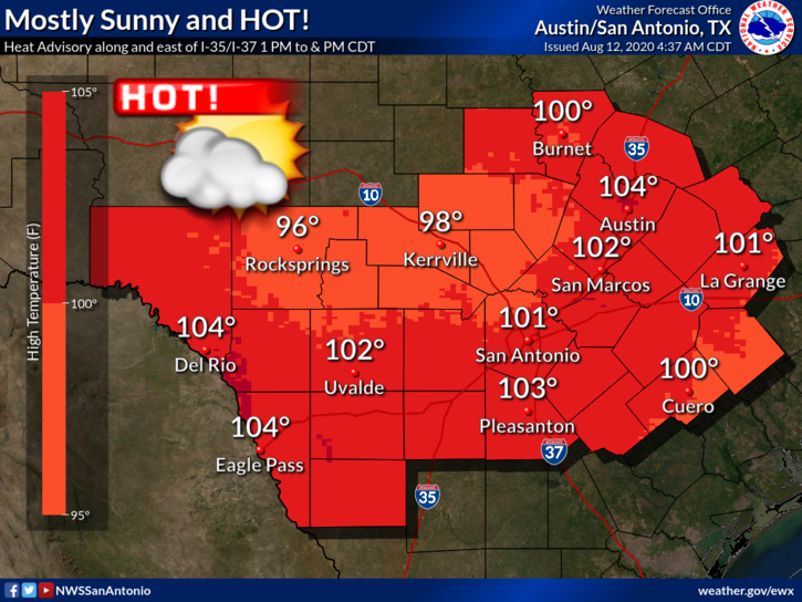 August 12 forecast