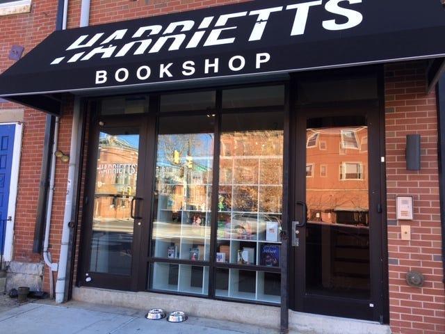 Harriett's Bookshop in Fishtown. 