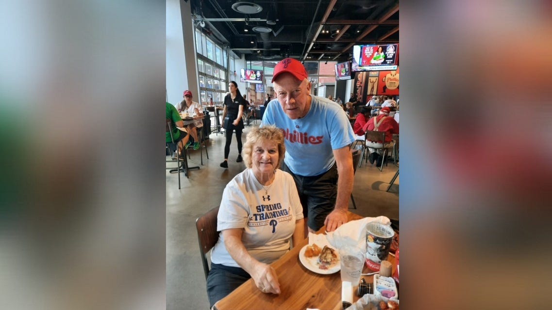 Phillies in World Series perfect gift for couple married 50 years