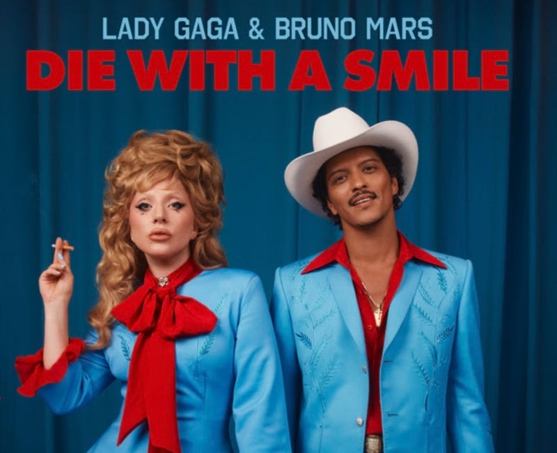 Lady Gaga and Bruno Mars