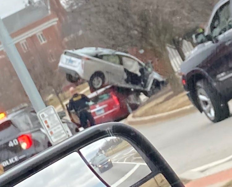 Hinsdale pileup