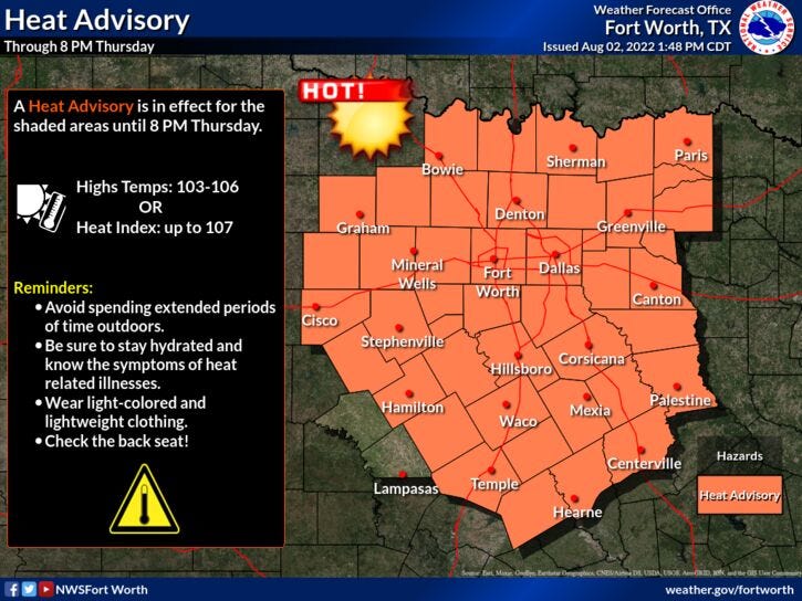 HEAT ADVISORY