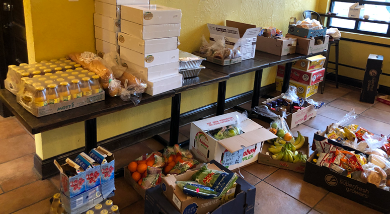 Lawrenceville Restaurant Collects Food For Neighbors In Need During Coronavirus Pandemic