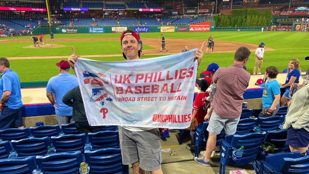 Loyal Phillies fan from UK longs for a Red October