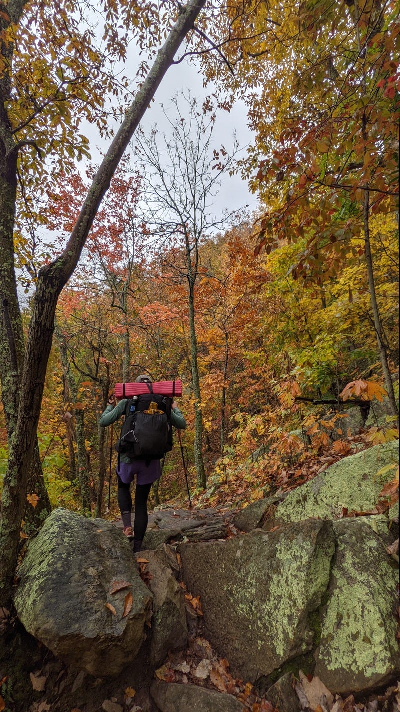 hiking trip