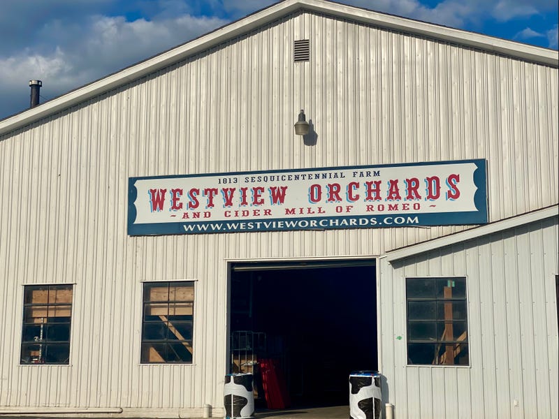 Westview Orchards and Cider Mill in Romeo