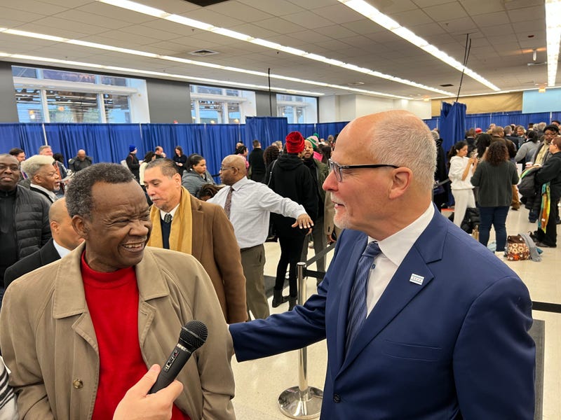Willie Wilson and Paul Vallas