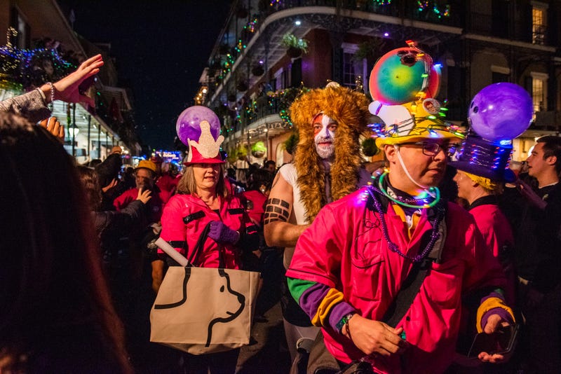 Sights from Krewe du Vieux 