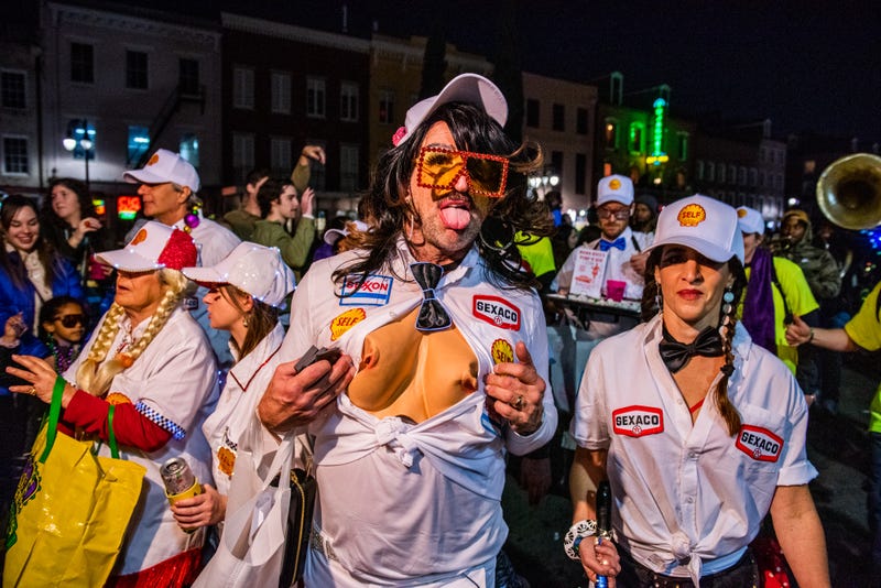 Sights from Krewe du Vieux 