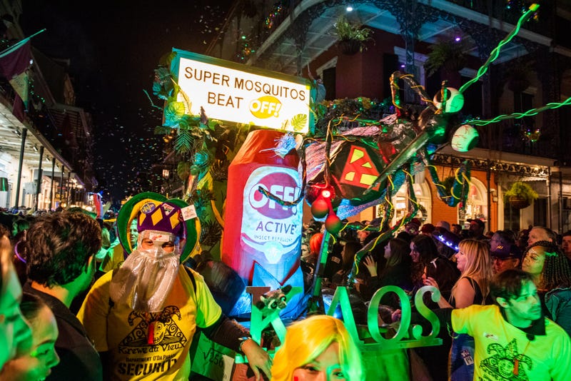 Sights from Krewe du Vieux 
