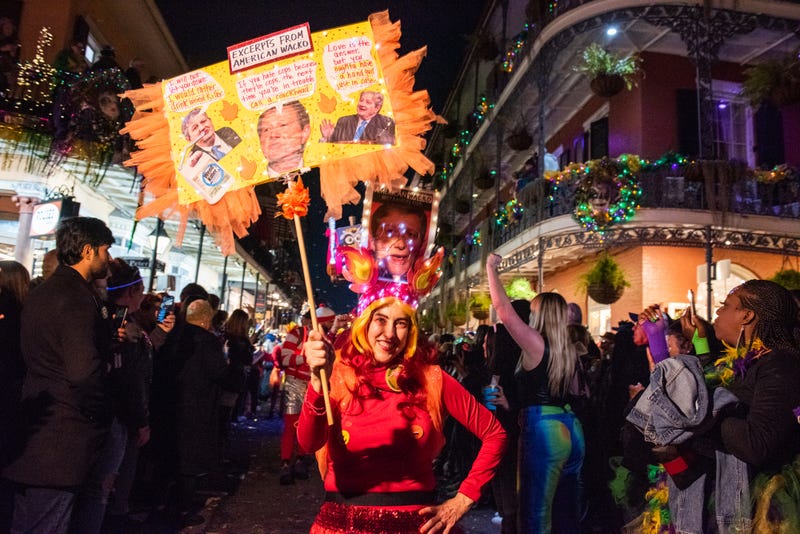 Sights from Krewe du Vieux 
