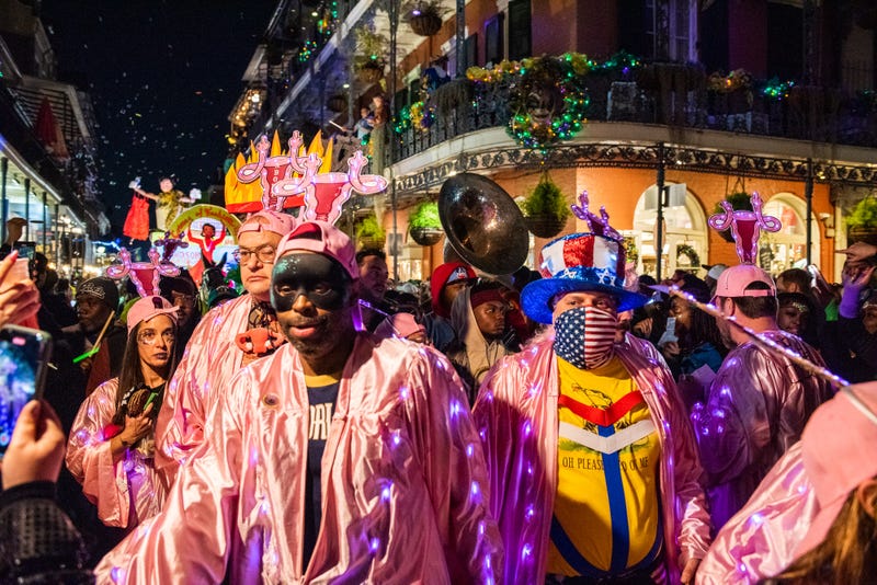 Sights from Krewe du Vieux 