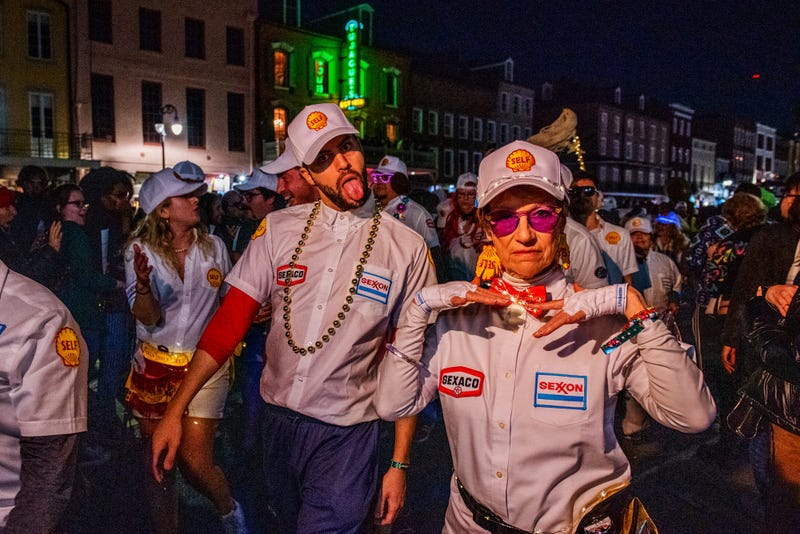 Sights from Krewe du Vieux 