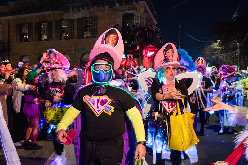 Sights from Krewe du Vieux 