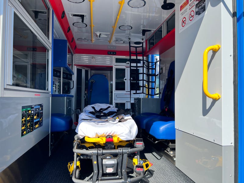 Advocate Children's Hospital ambulance interior