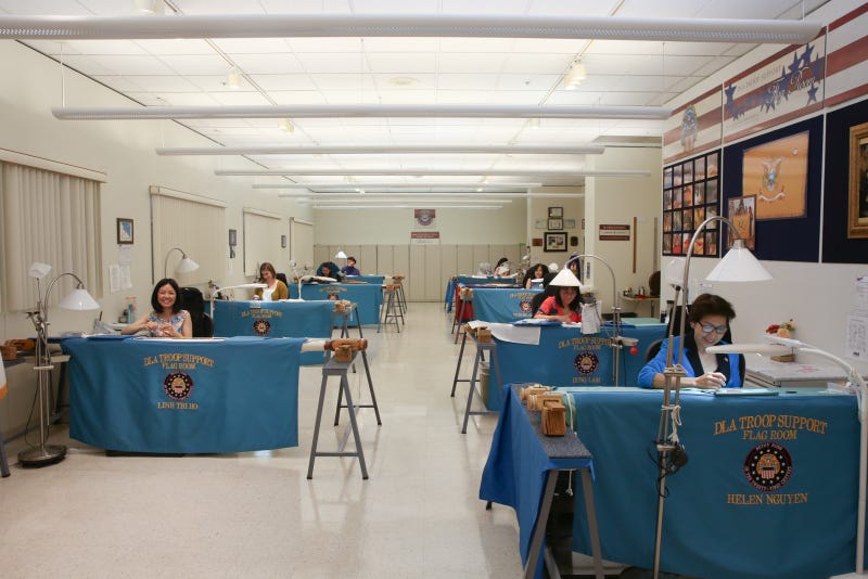 Flag Room at the Naval Support Activity