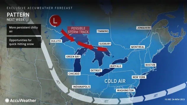 Graphic from AccuWeather