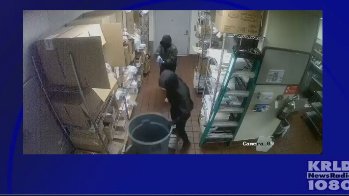 Fort Worth Police release footage from Jack In The Box armed robbery