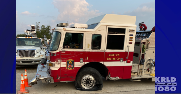 Crash with Denton Fire Engines