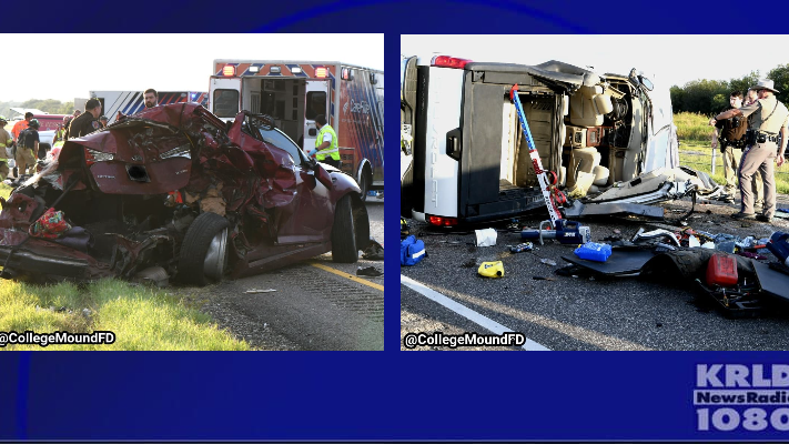 I-20 shuts down Saturday night in Terrell after major accident