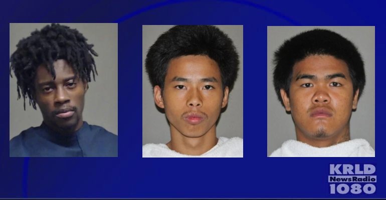 Left to right: Zenzele Dube, Bawi Bik and Cung Hup