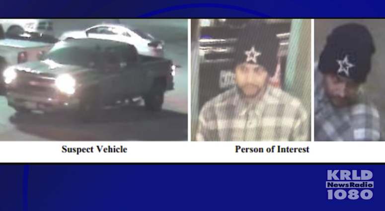 Police release photos of "person of interest" in an east Dallas murder
