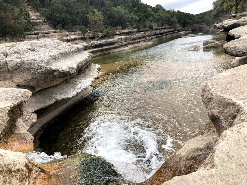rocks water