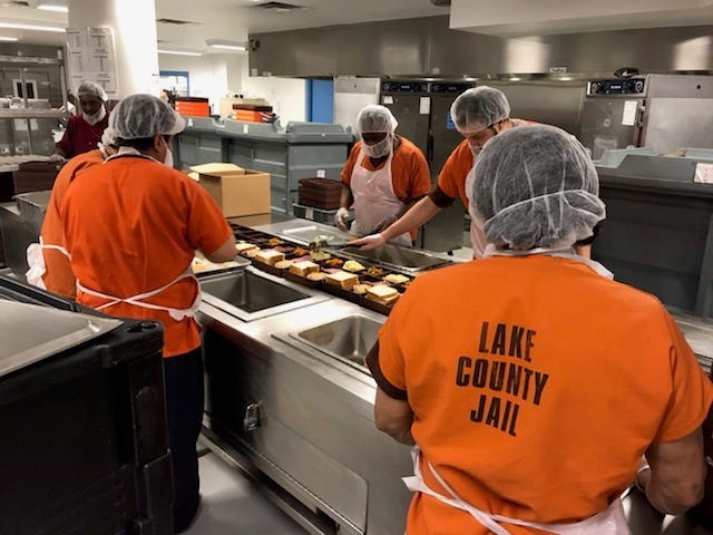 The Lake County Jail program is called IN2WORK, a three-day program in which detainees can wind up with a culinary certification and a better chance to get a job in the food industry once they’re out of jail.
