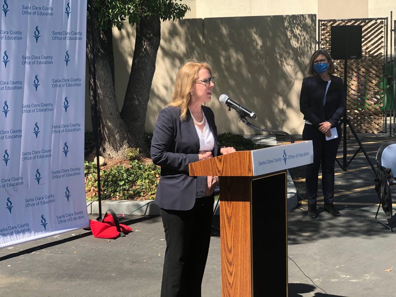 Dr. Mary Ann Dewan lays out Santa Clara County's new guidelines for schooling during the coronavirus pandemic.