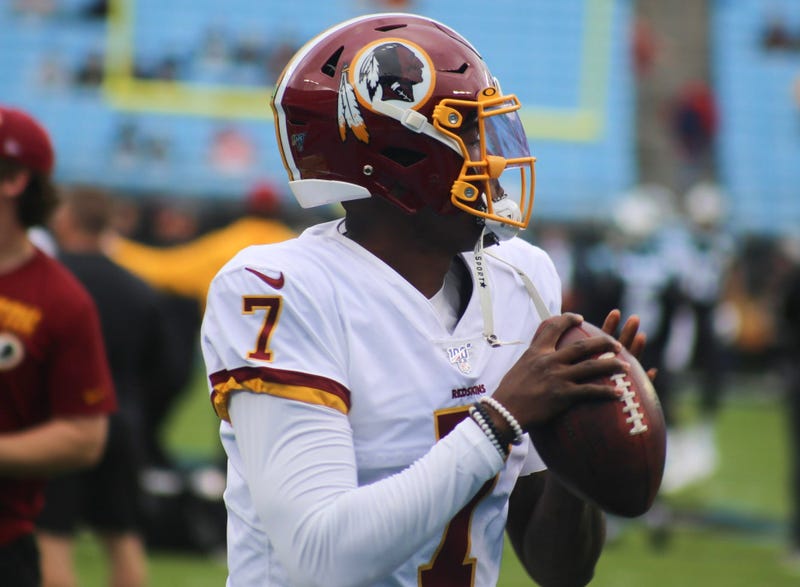 Redskins quarterback Dwayne Haskins 