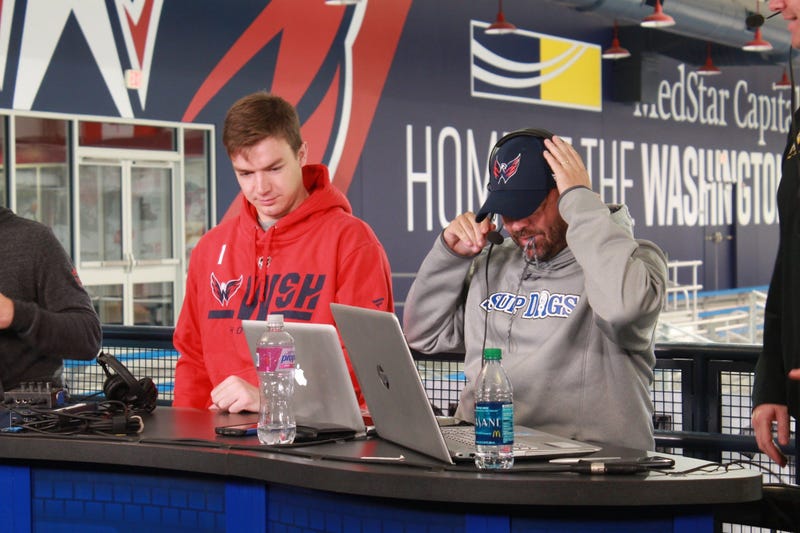 The Sports Junkies interview Phoenix Copley,  American ice hockey goaltender for the Capitals.