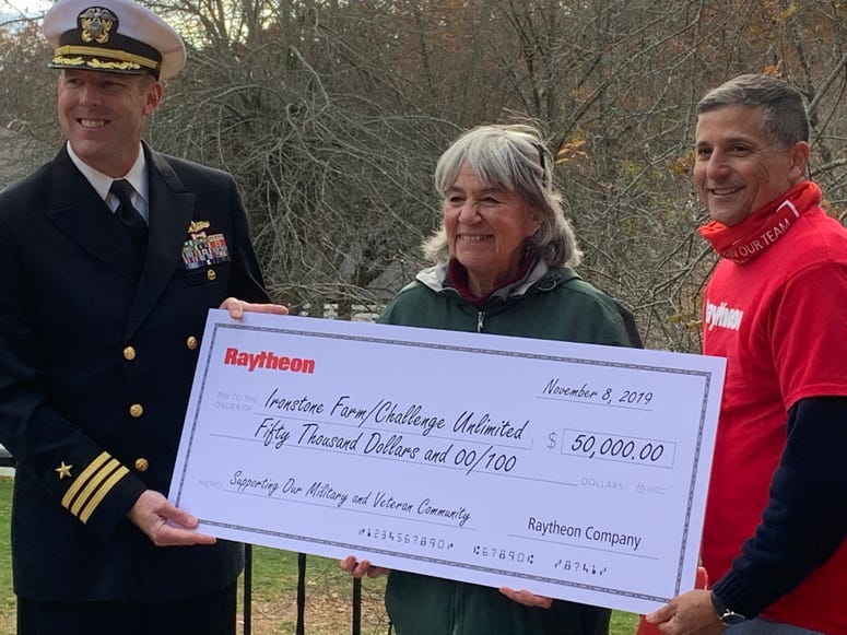 Raytheon grant to Ironstone Farm