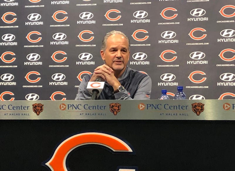 Bears defensive coordinator Chuck Pagano
