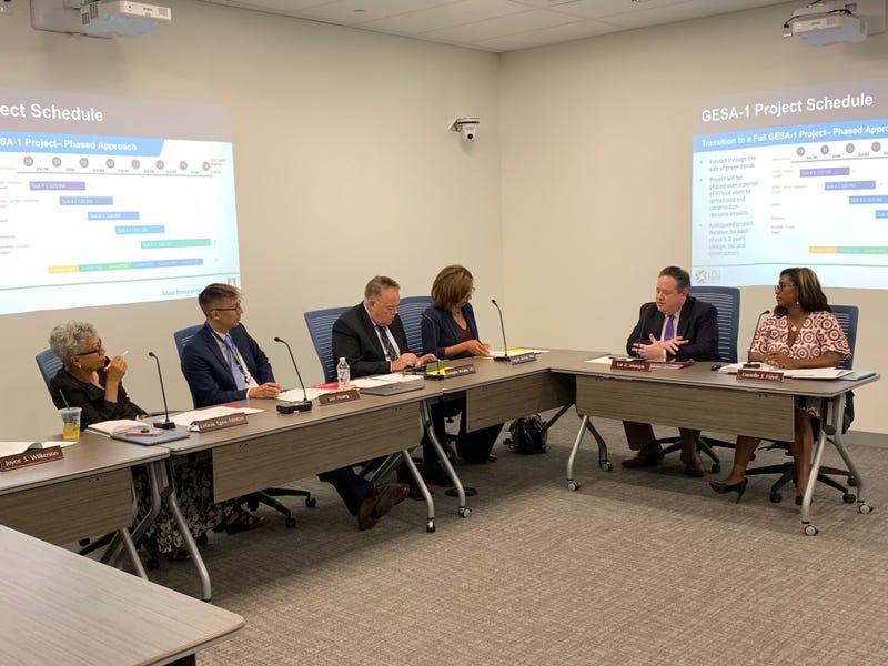 School board meeting