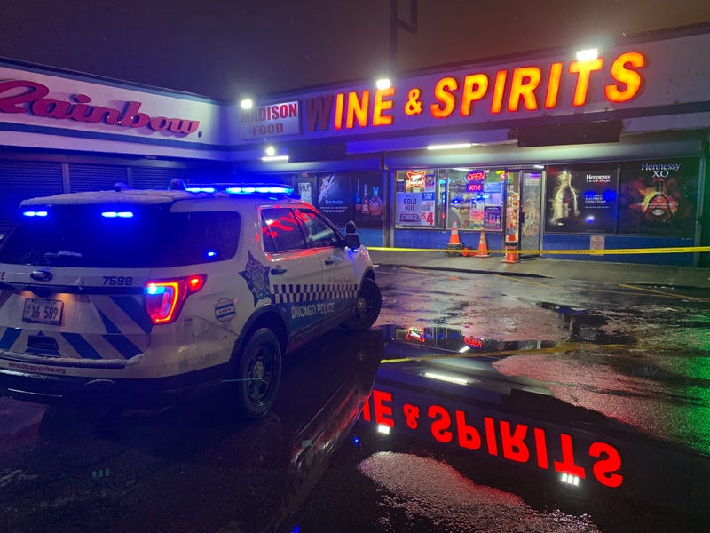 A man was shot and critically wounded by a security guard inside a liquor store Feb. 12, 2020 in Garfield Park. 