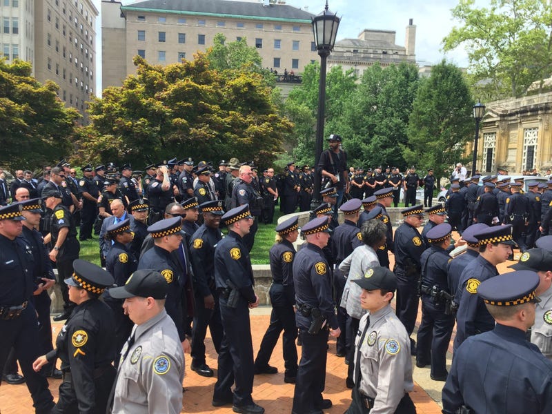 Funeral for Pittsburgh Police Office Calvin Hall