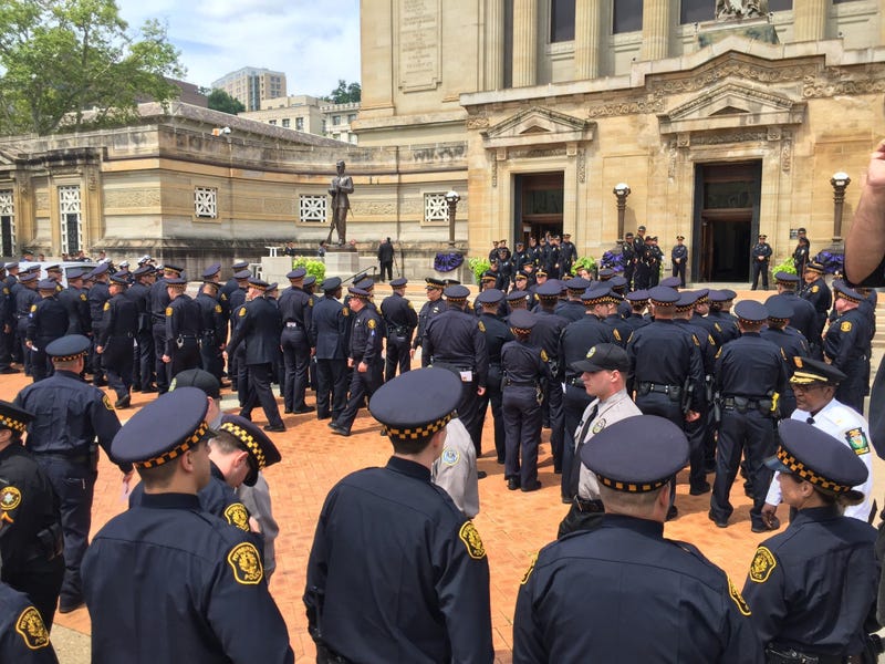 Funeral for Pittsburgh Police Office Calvin Hall