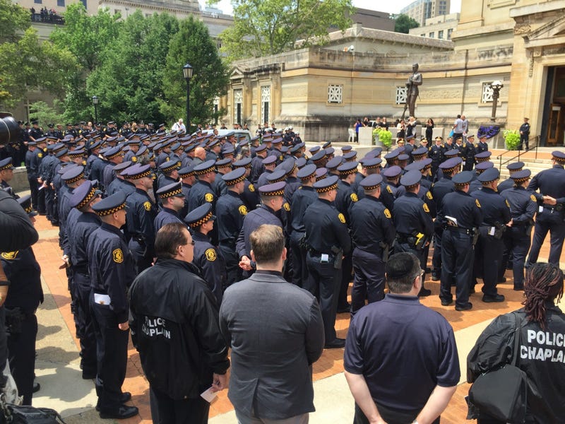 Funeral for Pittsburgh Police Office Calvin Hall