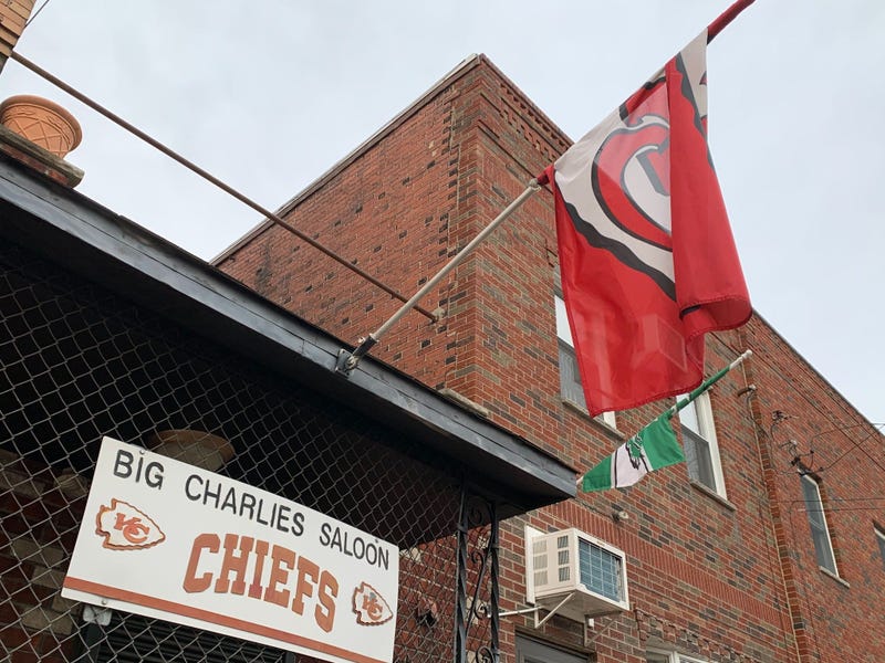 Big Charlie's Saloon is at the corner of 11th and McKean streets in Philadelphia.