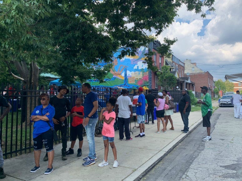 Community party offers healing to West Philly community shaken up by a shooting.
