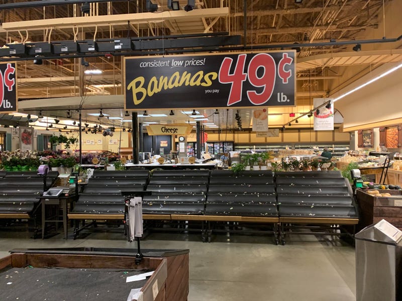 Coronavirus panic buying at Wegmans