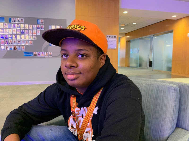 Fifteen-year-old Rashad is all about one thing: He loves Reese's Peanut Butter Cups.